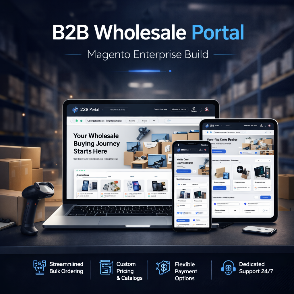 B2B Wholesale Portal Magento Enterprise Build