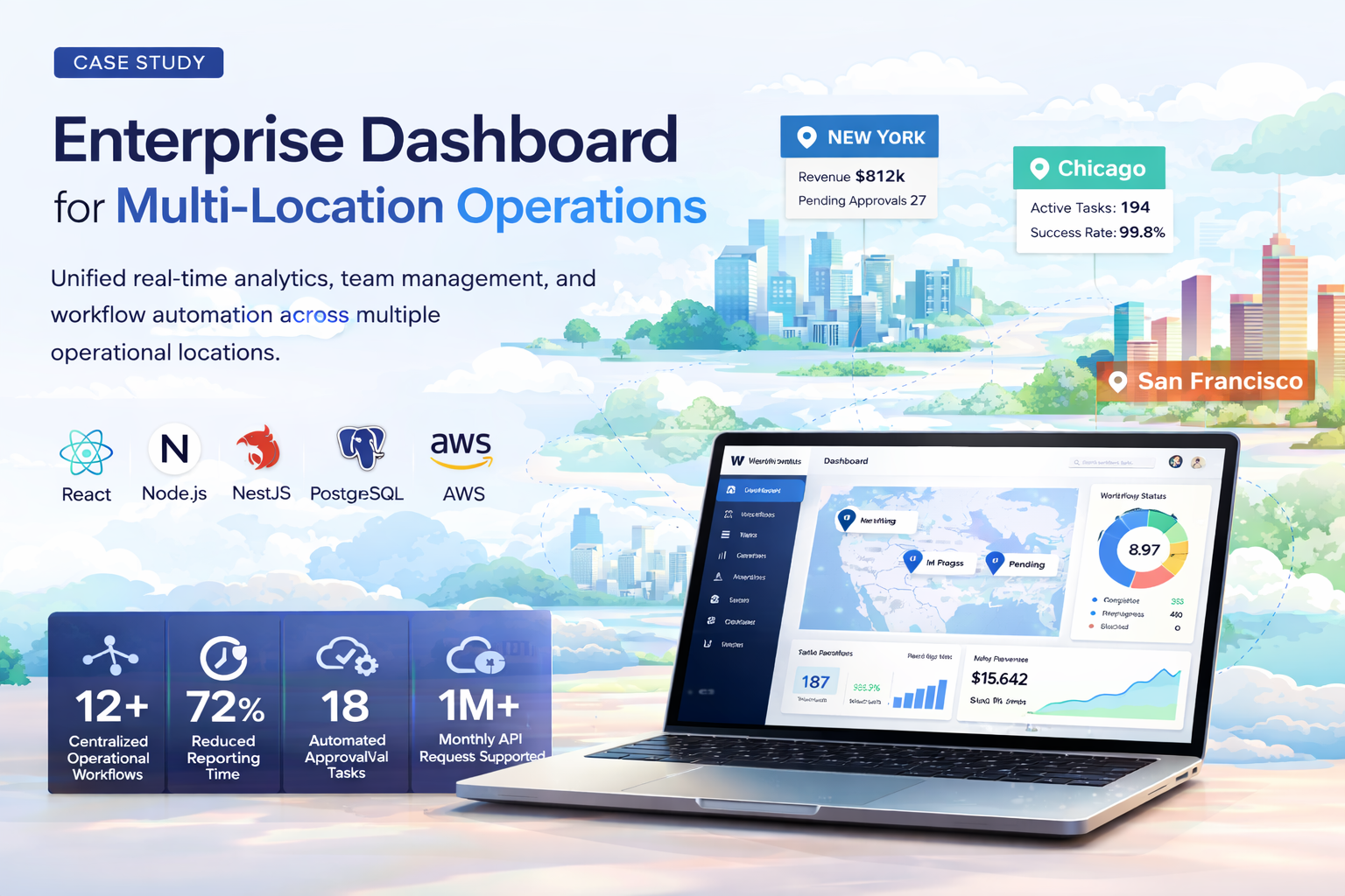 Enterprise Dashboard for Multi-Location Operations