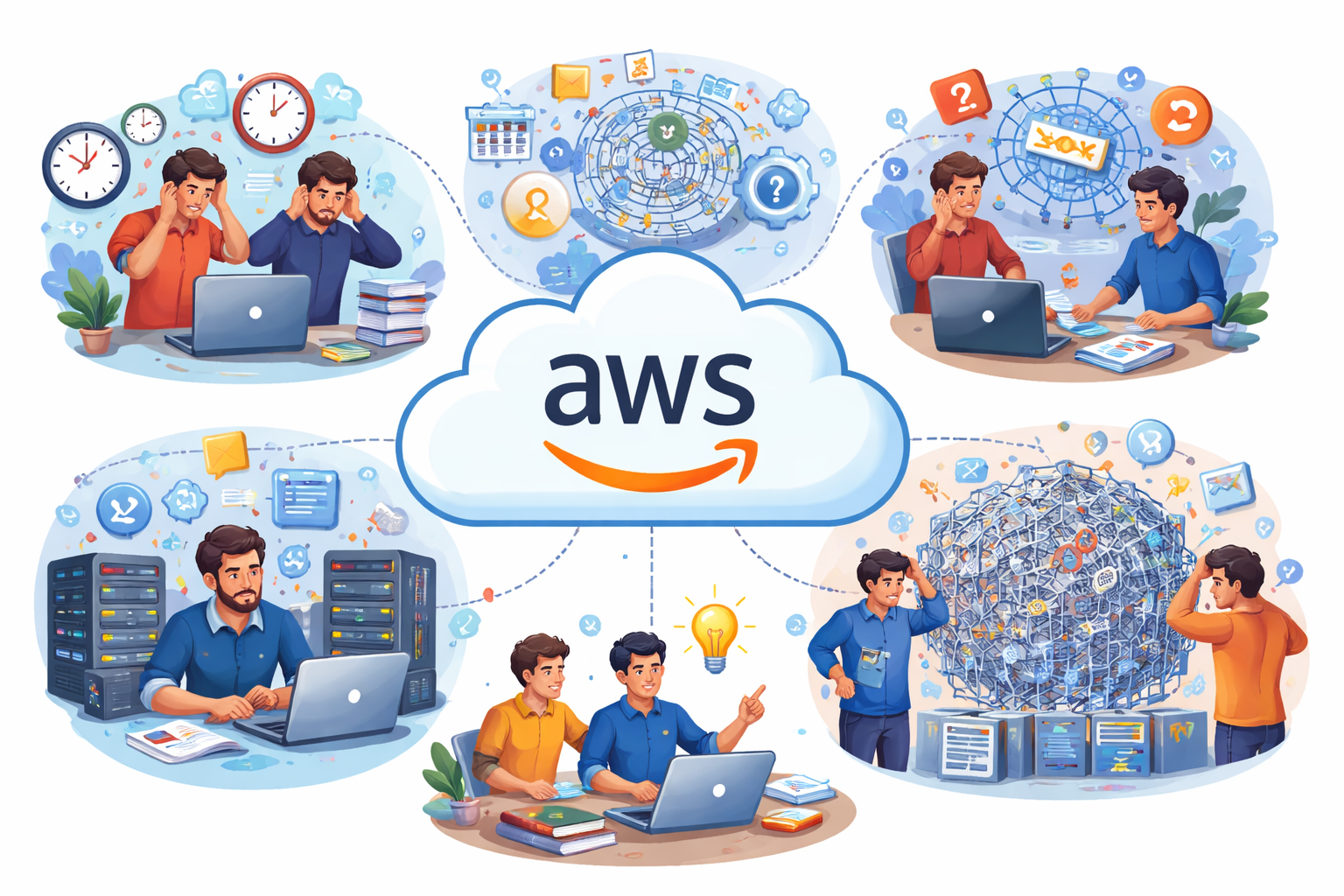 Why SaaS products struggle with AWS migration especially in small teams
