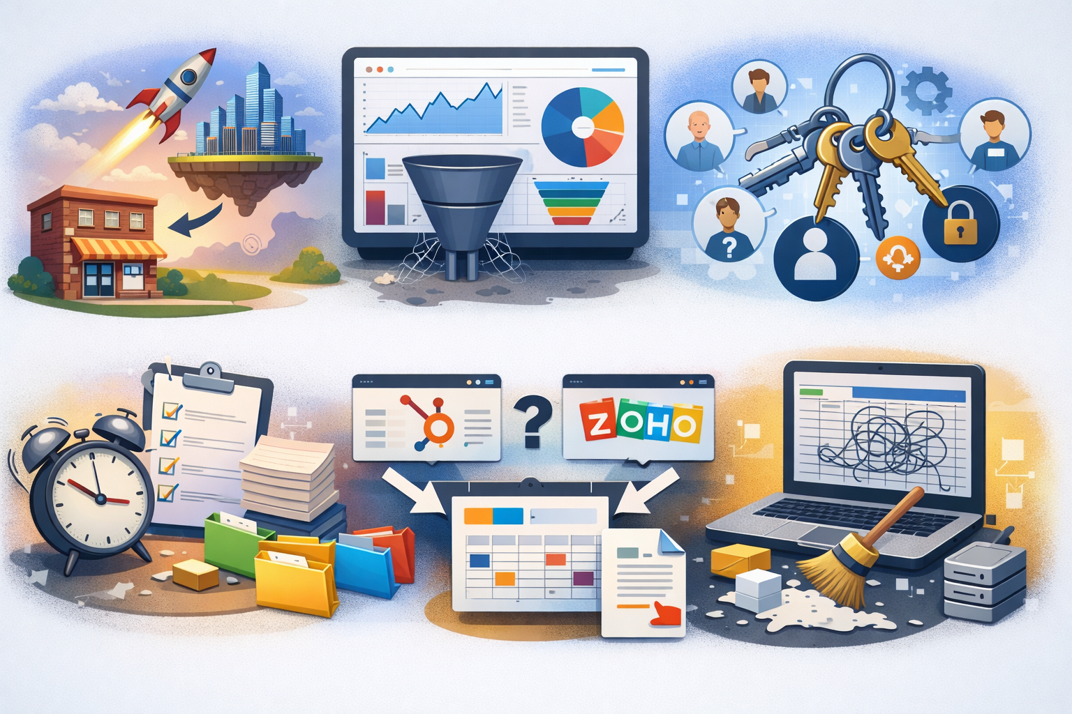 Common CRM development mistakes for small businesses in Ahmedabad