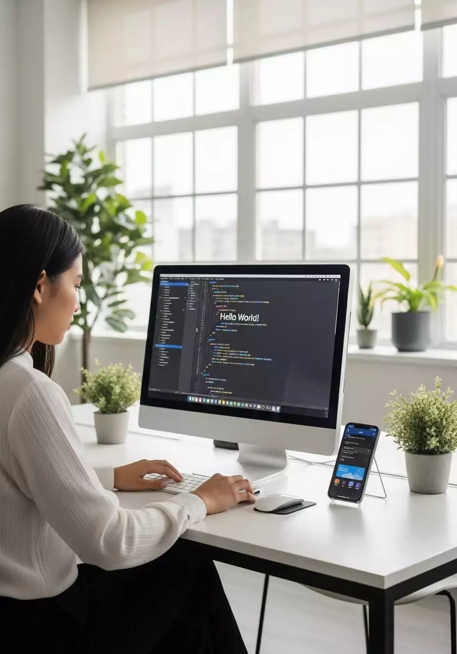 Mobile Development visual